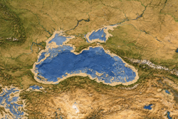 Карта Черного моря при...