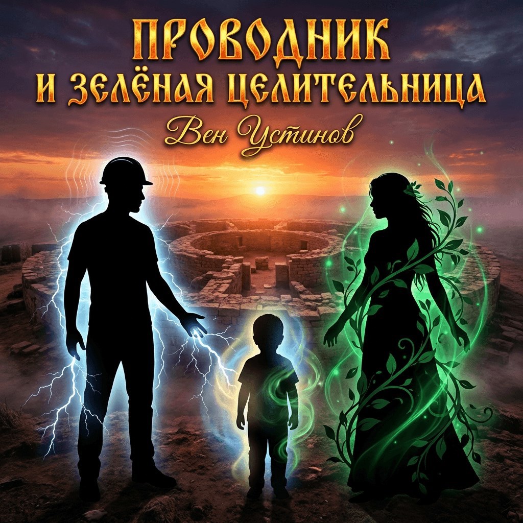 Обложка книги «Проводник и Зелёная Целительница»
