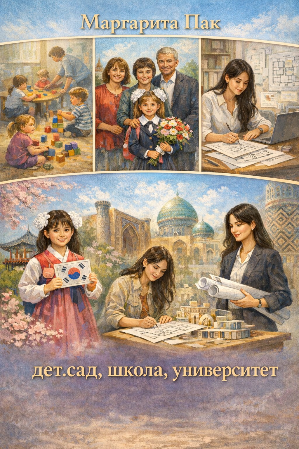 Обложка книги «Дет сад,школа, университет.»