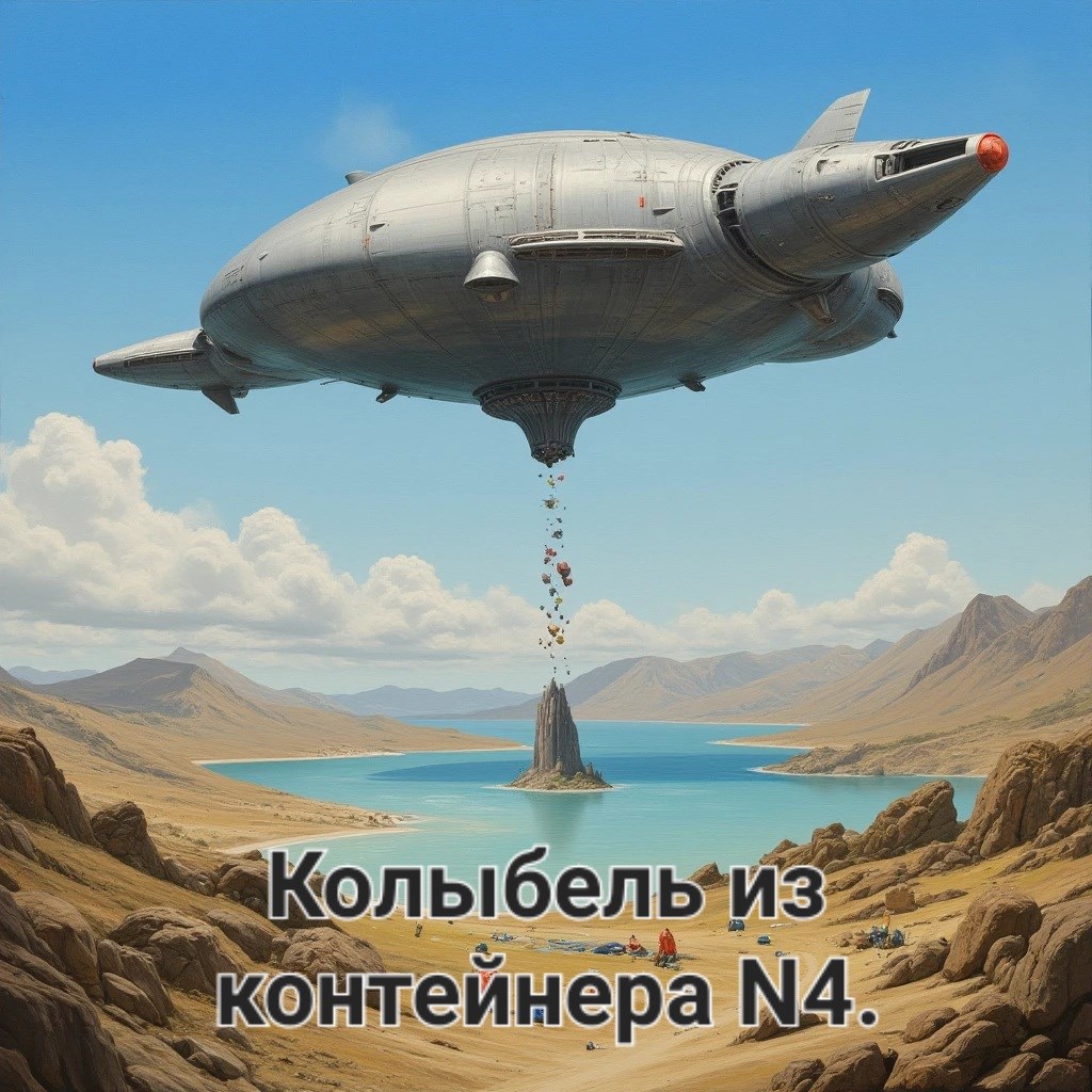 Обложка книги «Колыбель из контейнера N4.»