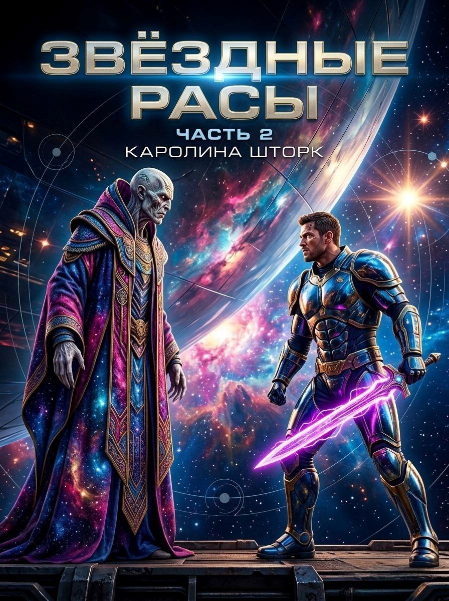 Обложка книги «Звёздные Расы. Часть 2»