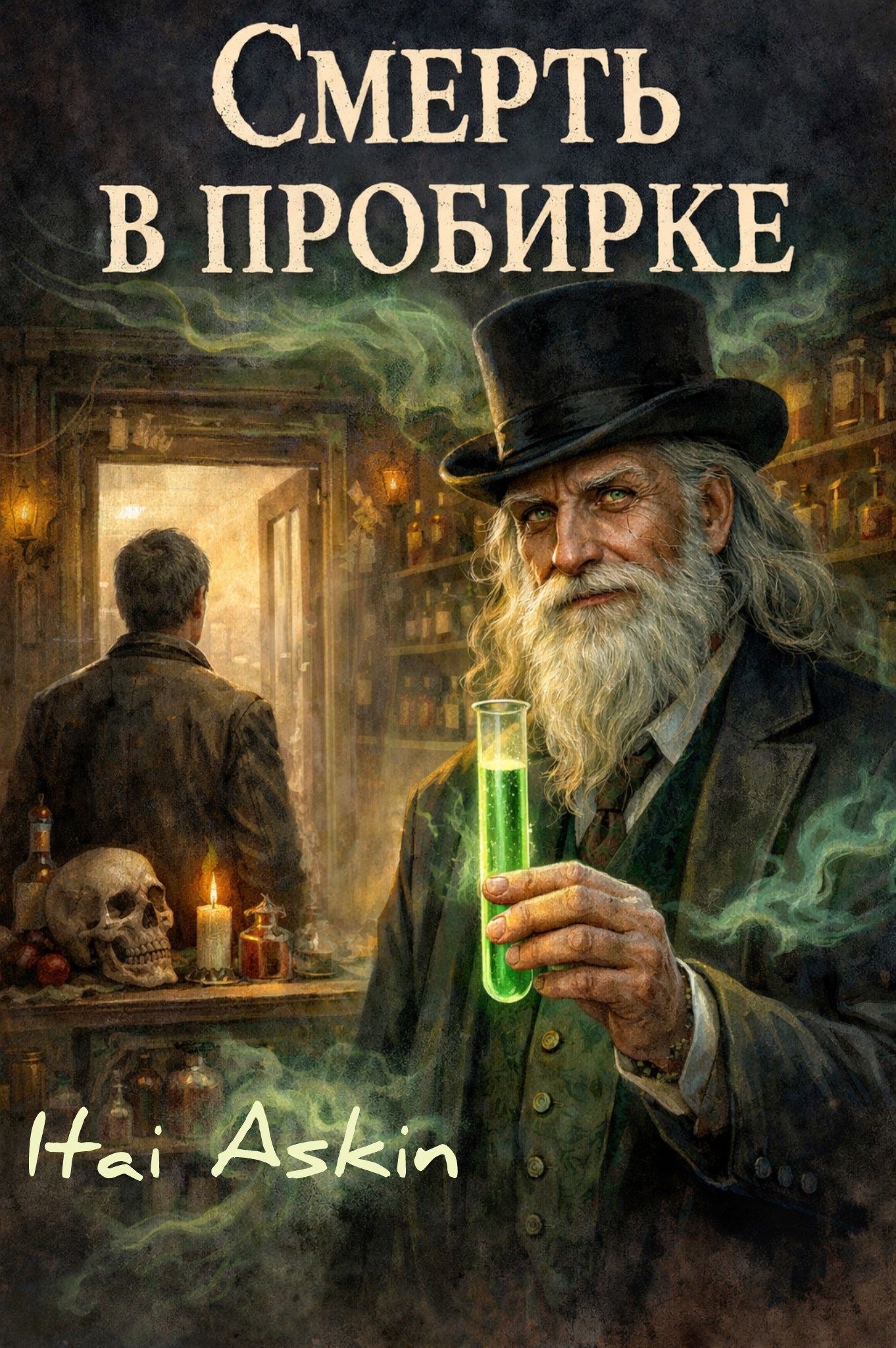 Обложка книги «Смерть в пробирке»