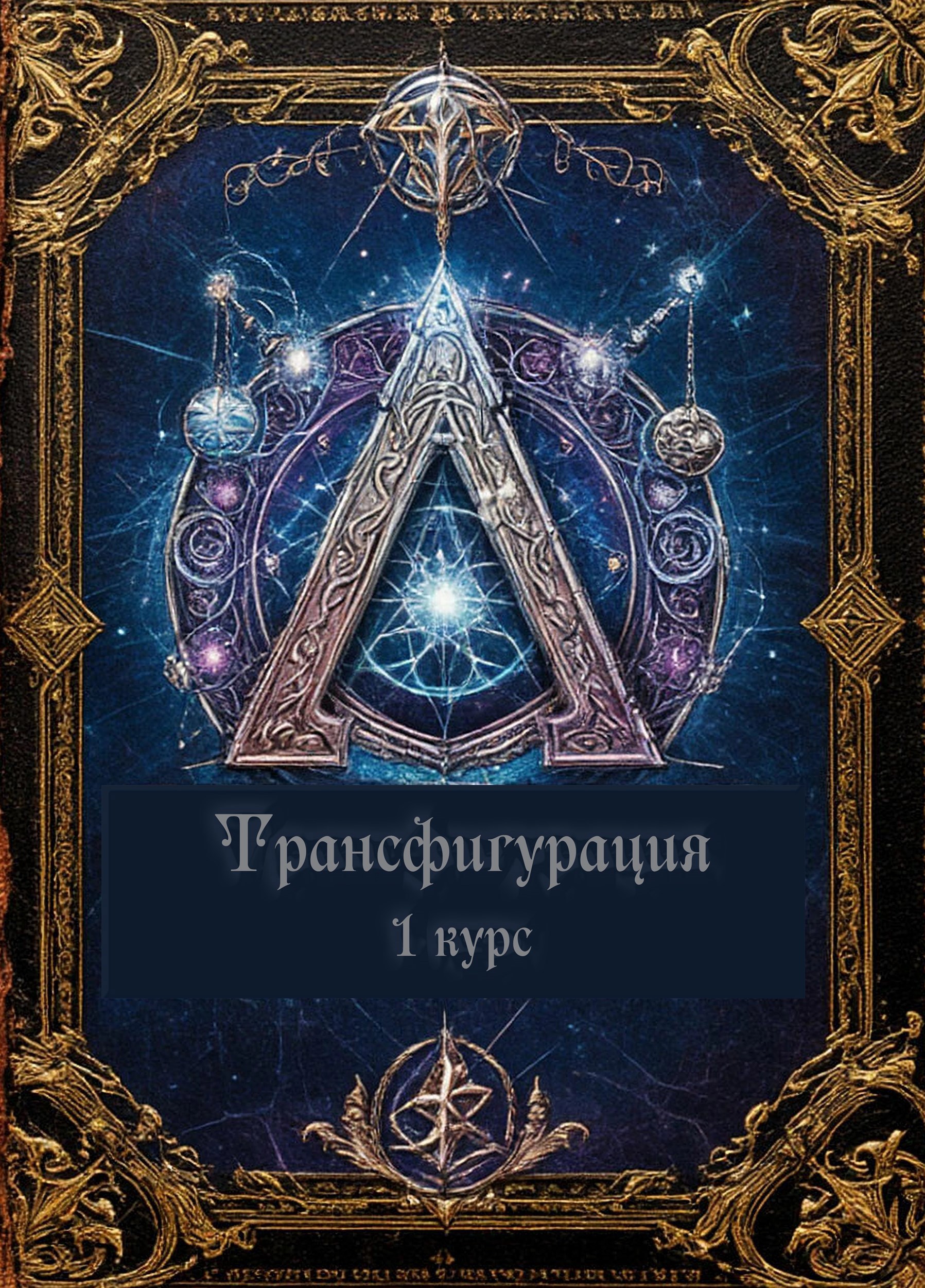 Обложка книги «Учебник трансфигурации. 1 курс»