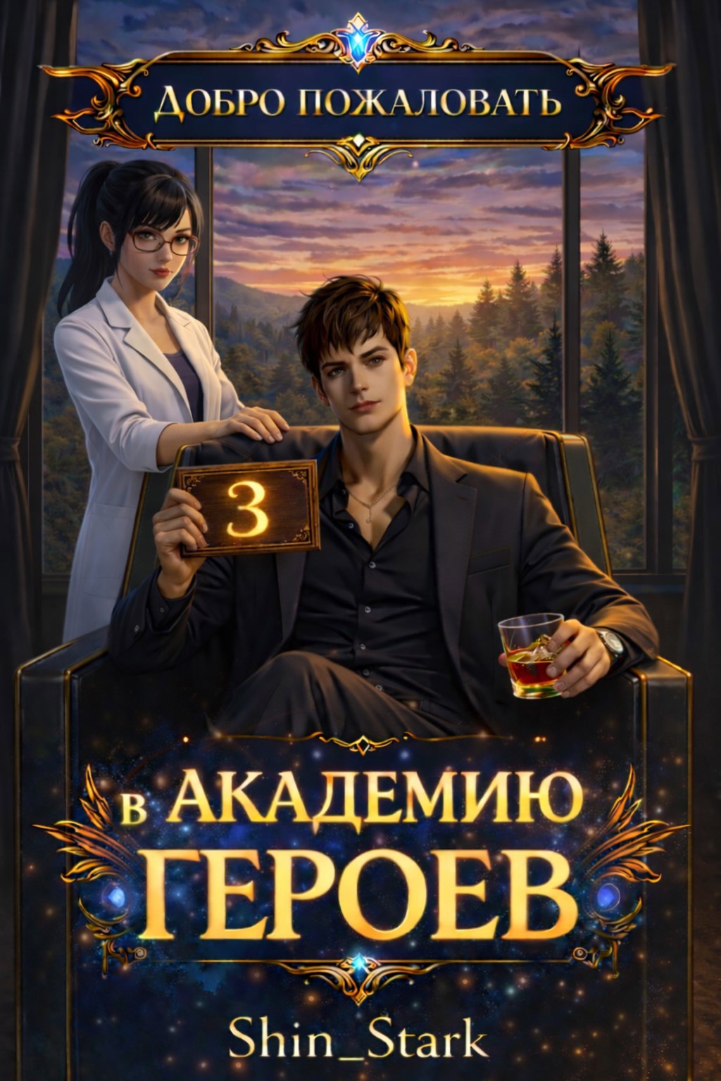Обложка книги «Добро пожаловать в Академию Героев. Книга III»
