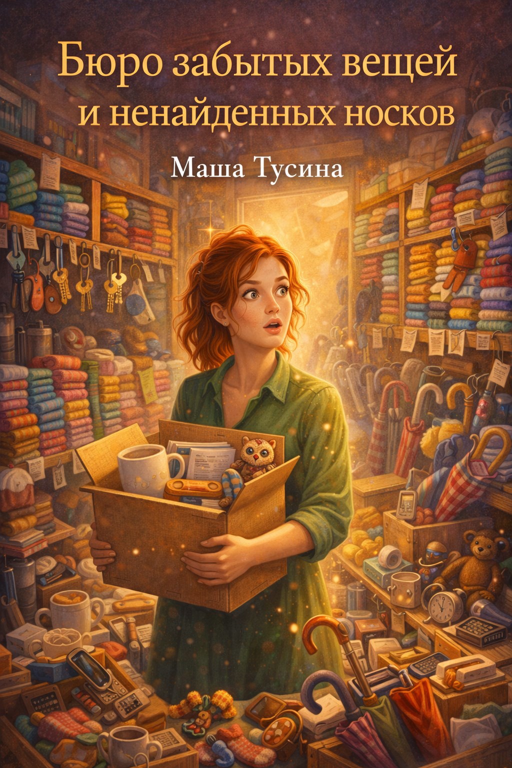 Обложка книги «Бюро забытых вещей и ненайденных носков»