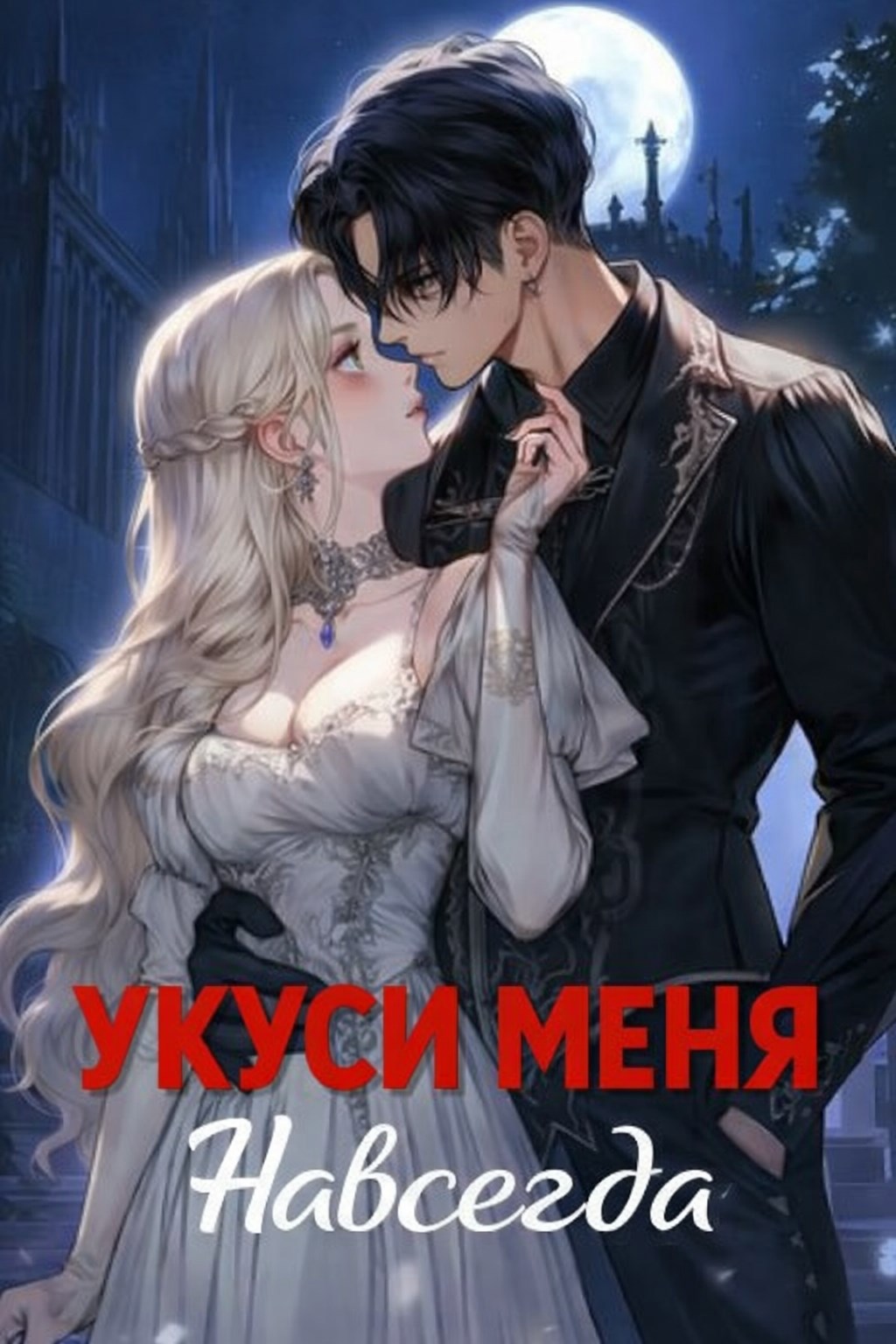 Обложка книги «Укуси меня навсегда»