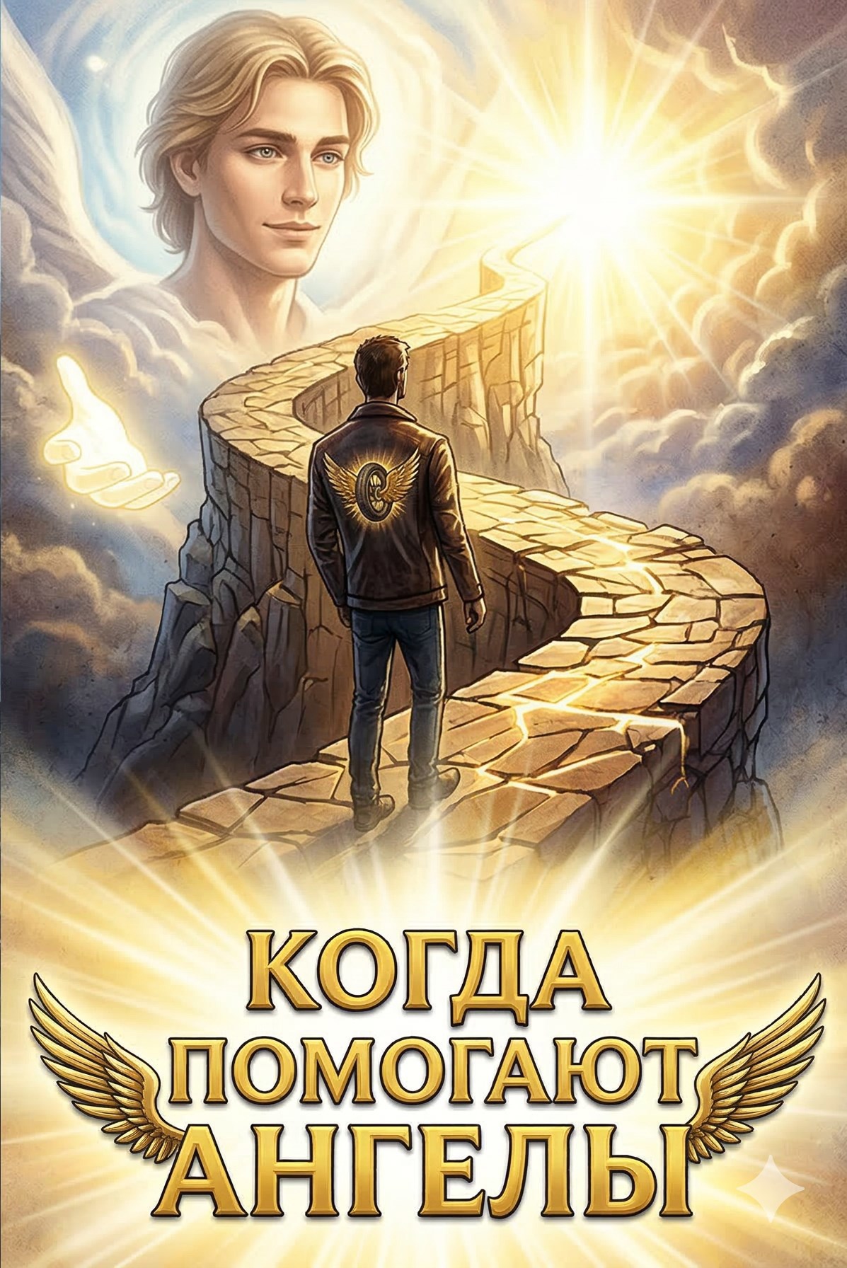 Обложка книги «Когда помогают ангелы»