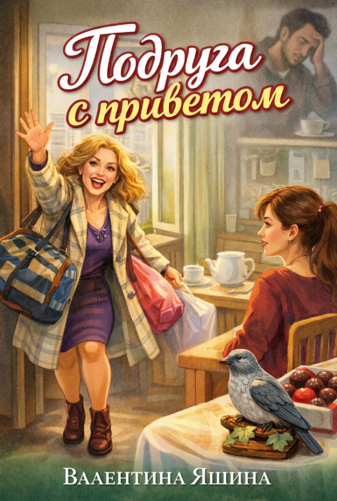 Обложка книги «Подруга с приветом»