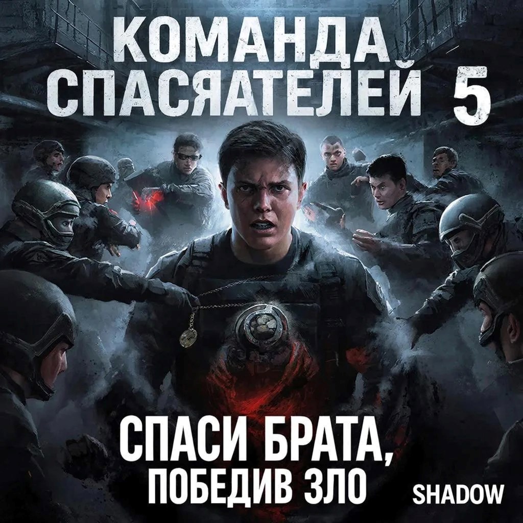 Обложка книги «Команда спасателей 5. Спаси брата, победив зло»