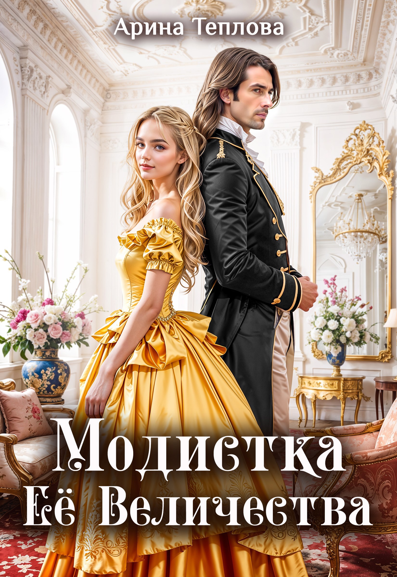 Обложка книги «Модистка Ее Величества»