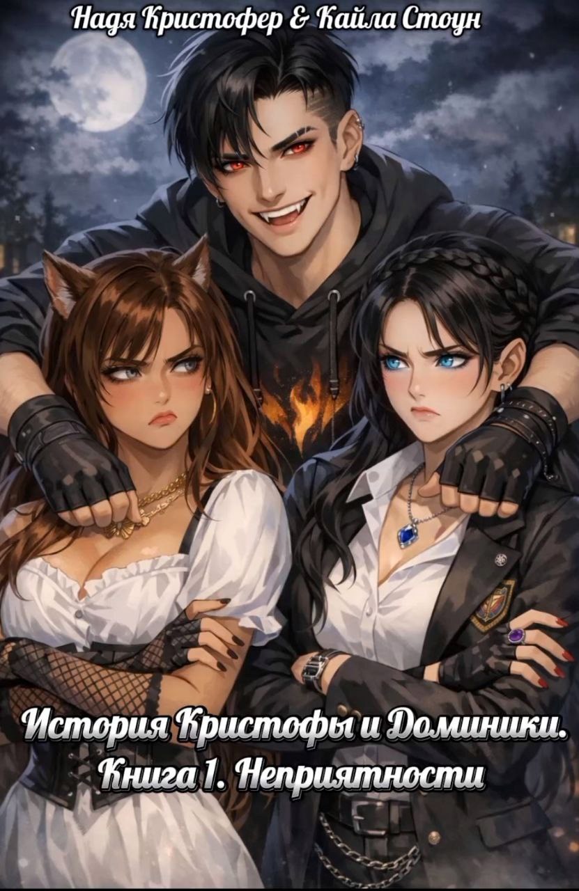 Обложка книги «История Кристофы и Доминики. Книга 1. Неприятности»