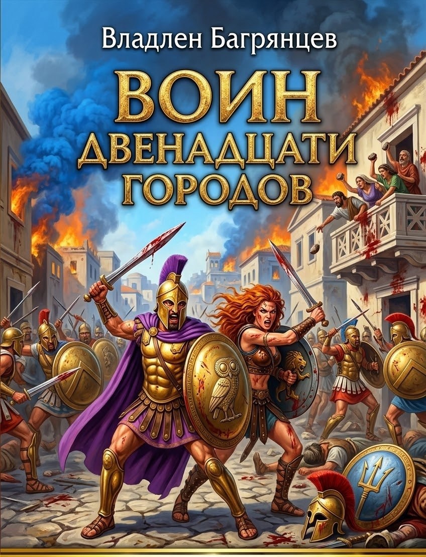 Обложка книги «Воин Двенадцати Городов»