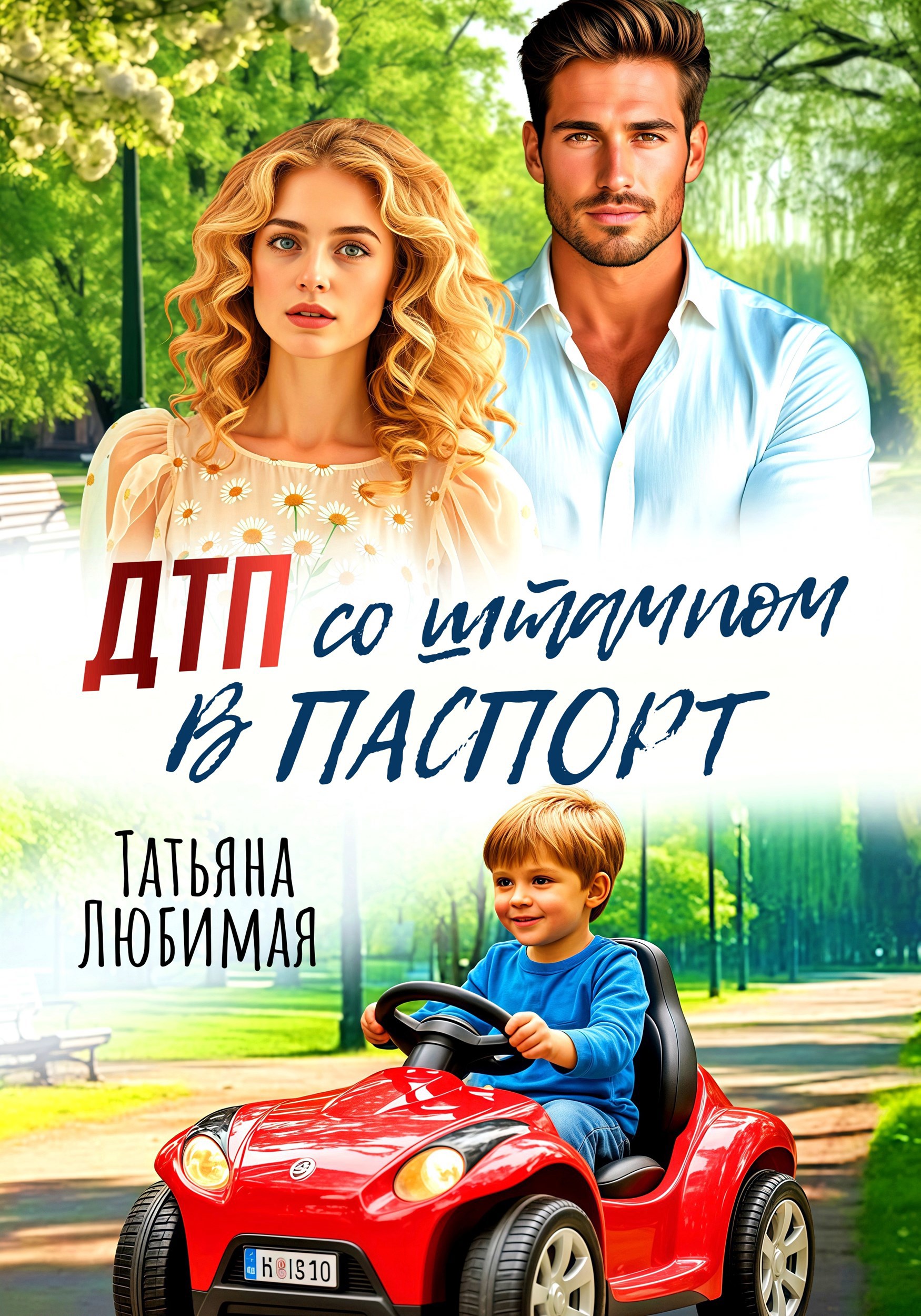 Обложка книги «ДТП со штампом в паспорт»