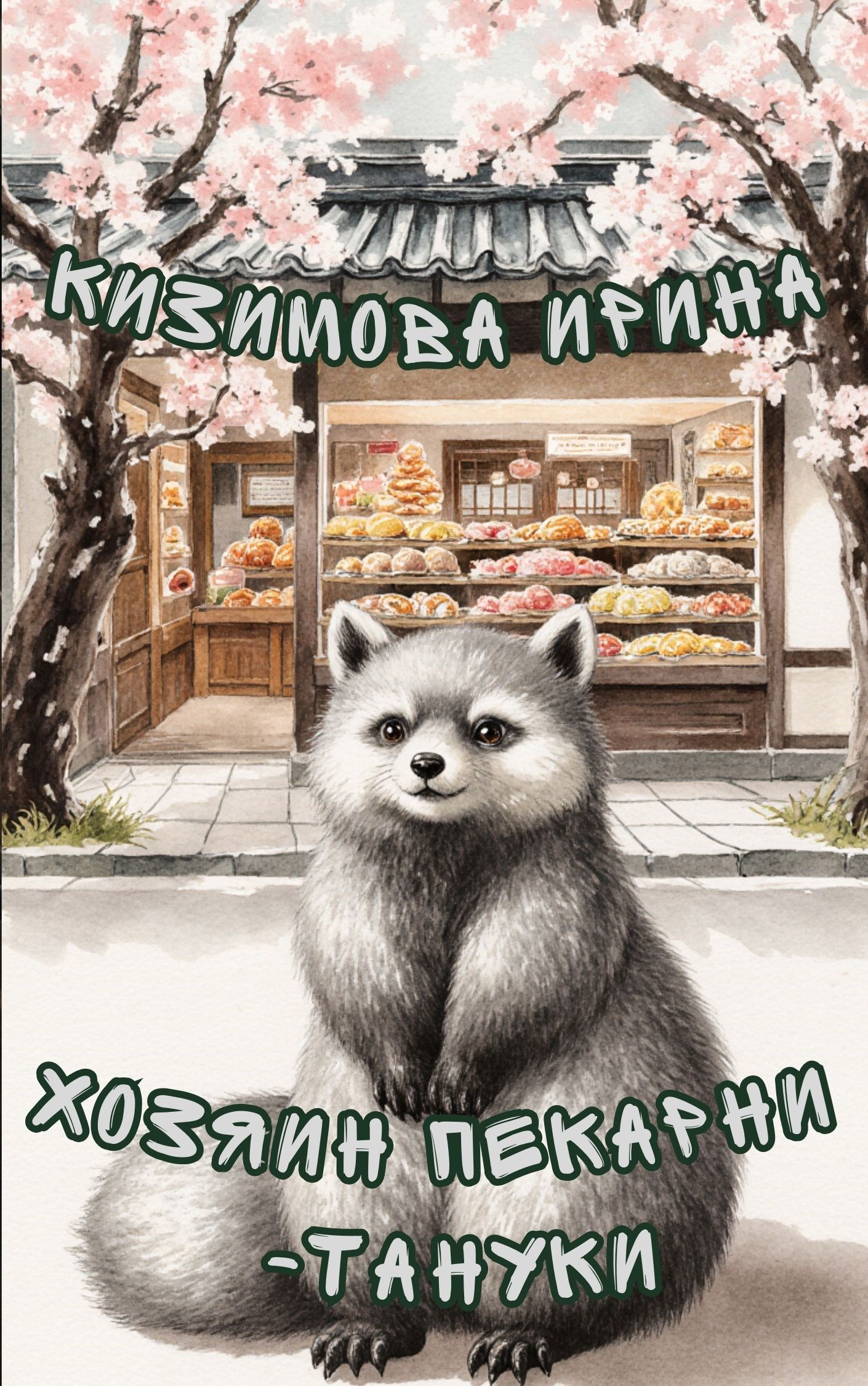 Обложка книги «Хозяин пекарни - тануки»
