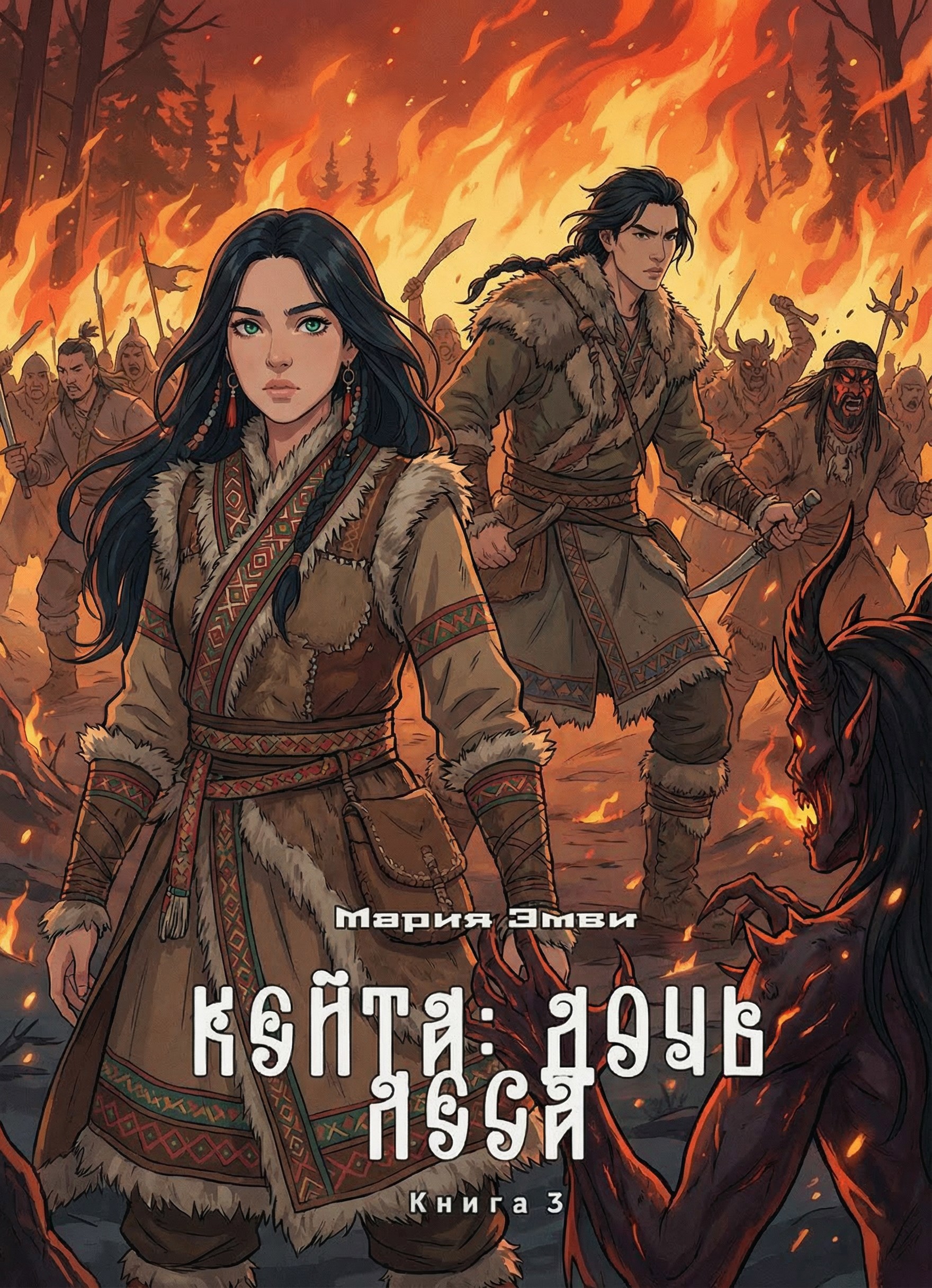 Обложка книги «Кейта: Дочь Леса. Книга 3»
