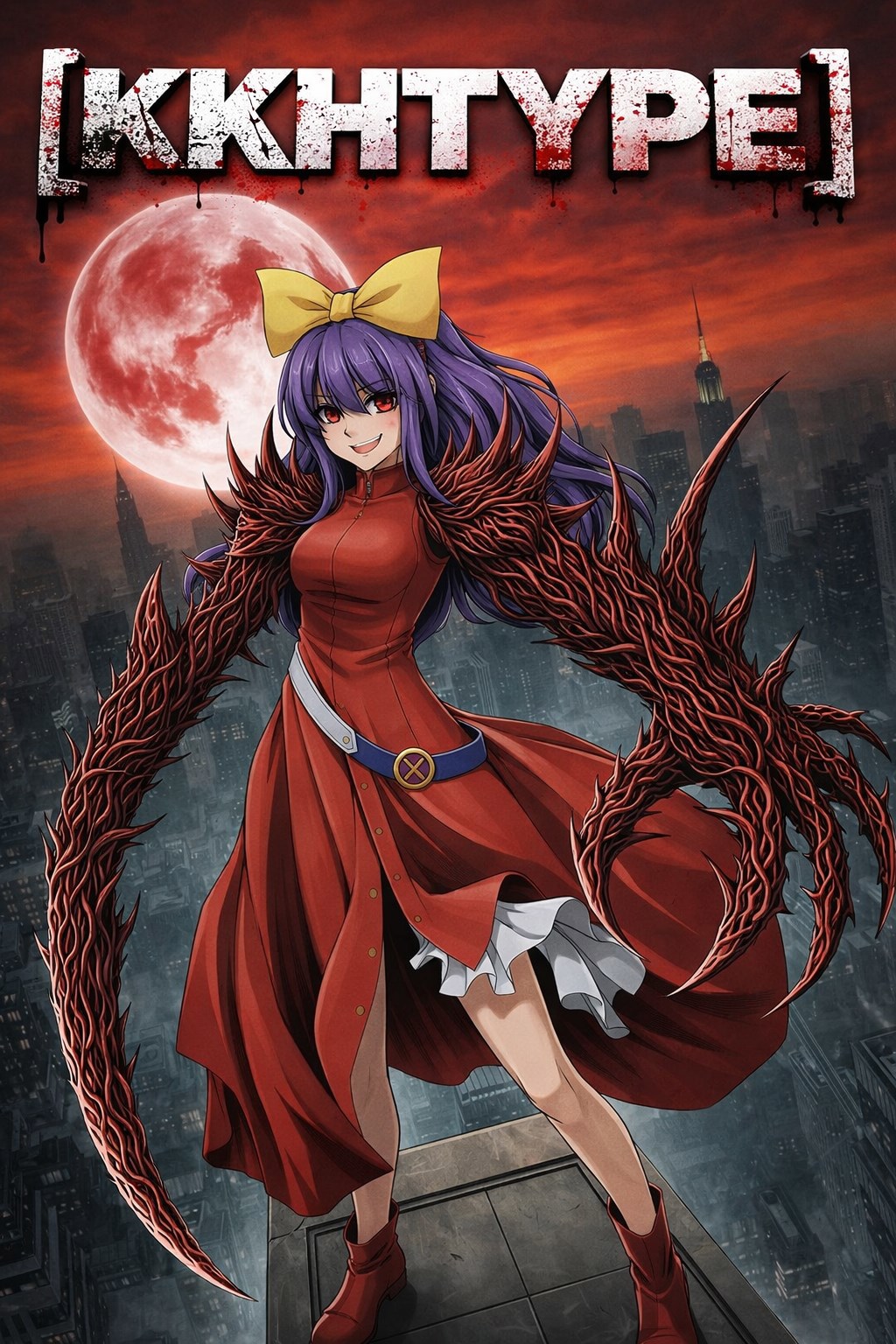 Обложка книги «[KKHTYPE]: Koishi Komeiji's Heart-Throbbing Outbreak»