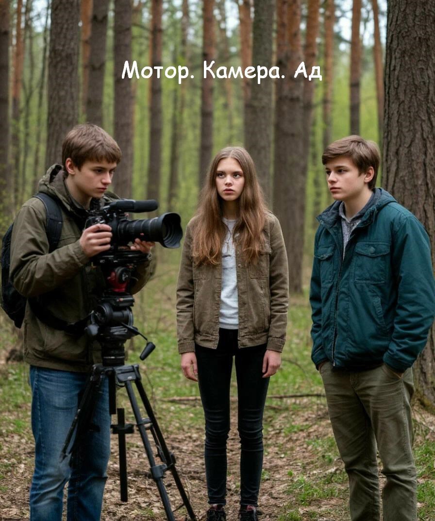 Обложка книги «Мотор. Камера. Ад»