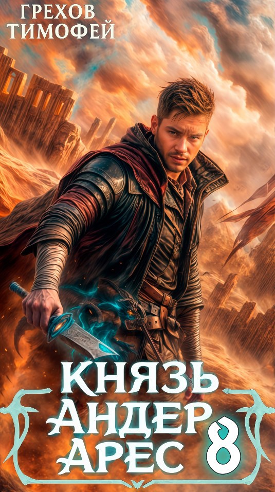 Обложка книги «Князь Андер Арес. 8 книга»