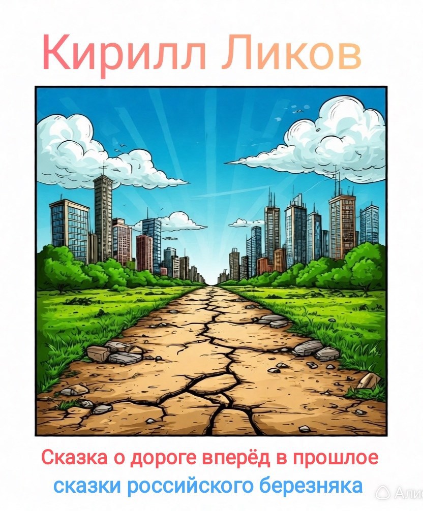 Обложка книги «Сказка о дороге вперед в прошлое»
