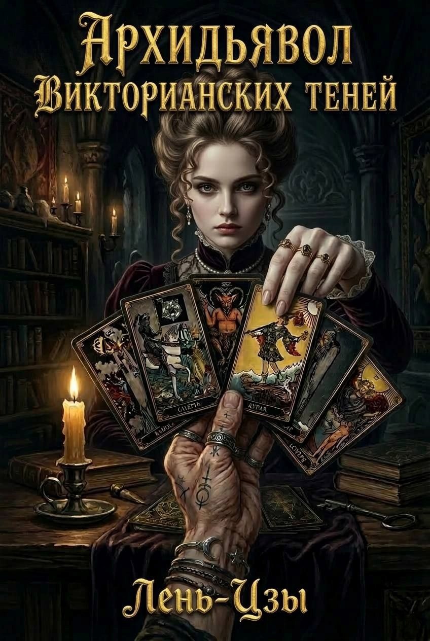 Обложка книги «Архидьявол Викторианских Теней»