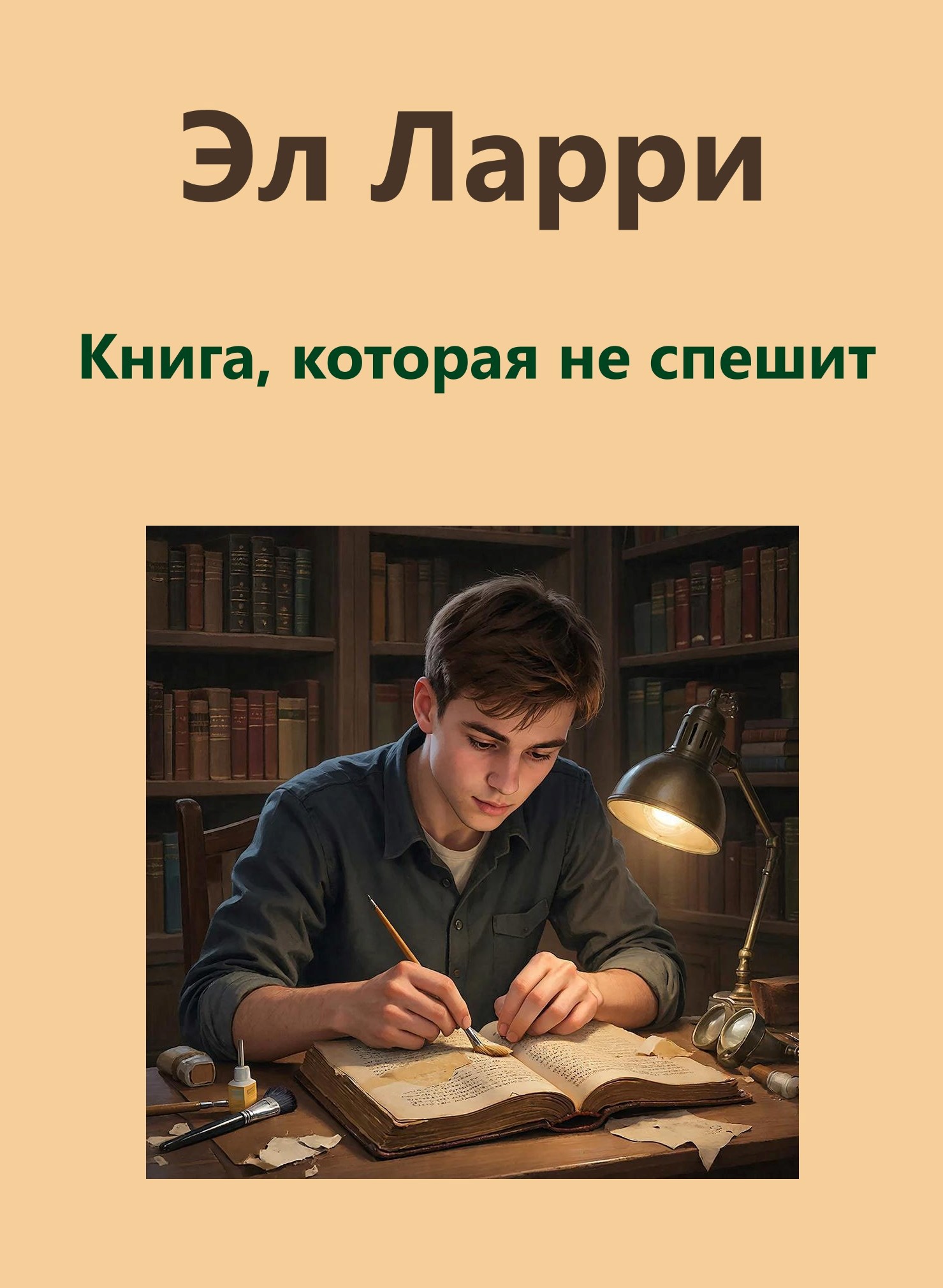 Обложка книги «Книга, которая не спешит»