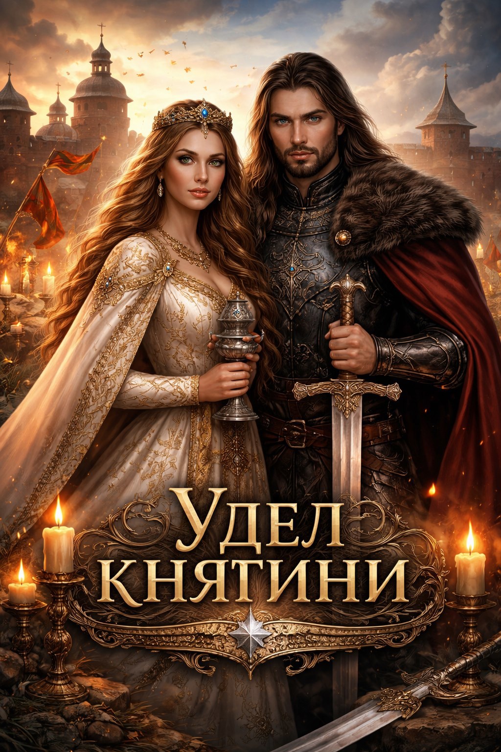 Обложка книги «Удел княгини»