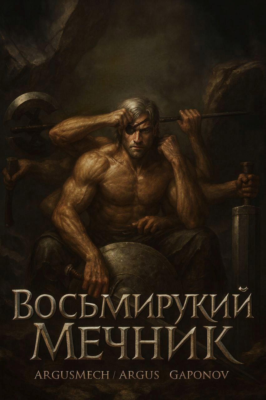Обложка книги «Восьмирукий мечник»