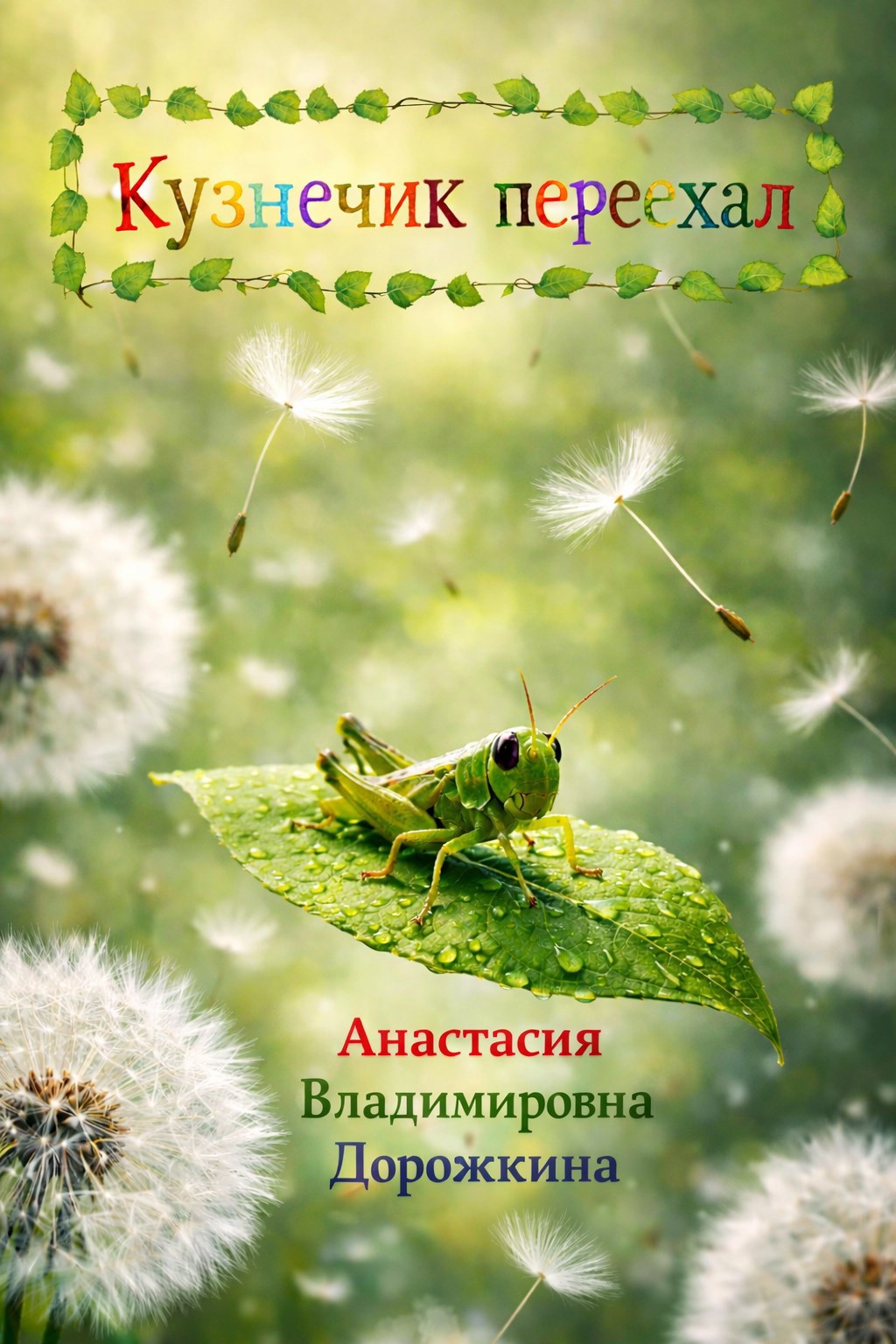 Обложка книги «Кузнечик переехал»