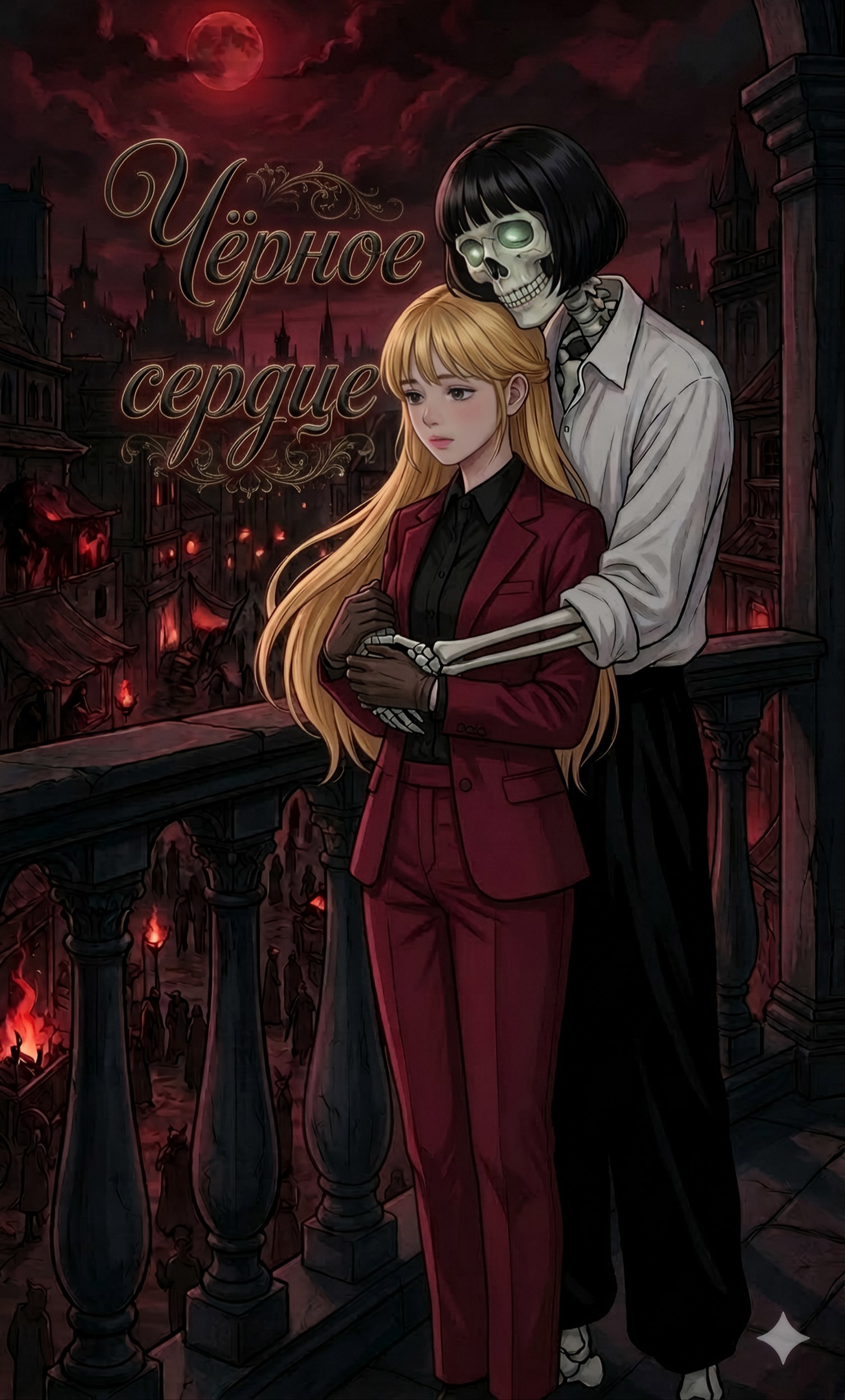 Обложка книги «Чёрное сердце.»