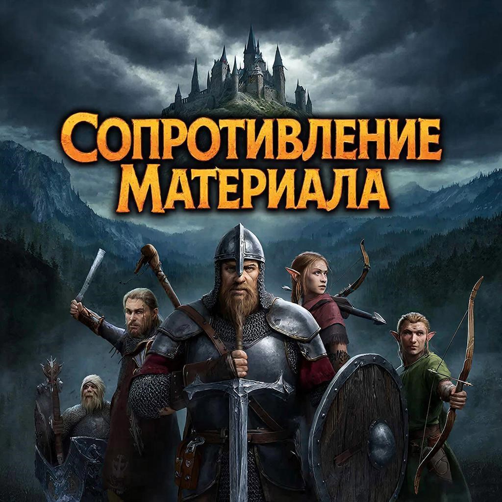 Обложка книги «Сопротивление материала»