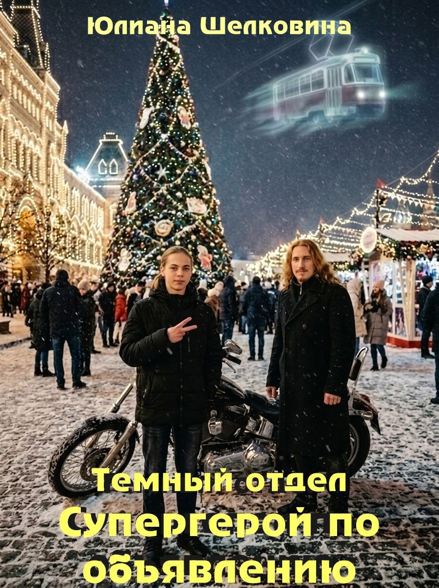 Обложка книги «Темный отдел Супергерой по объявлению»