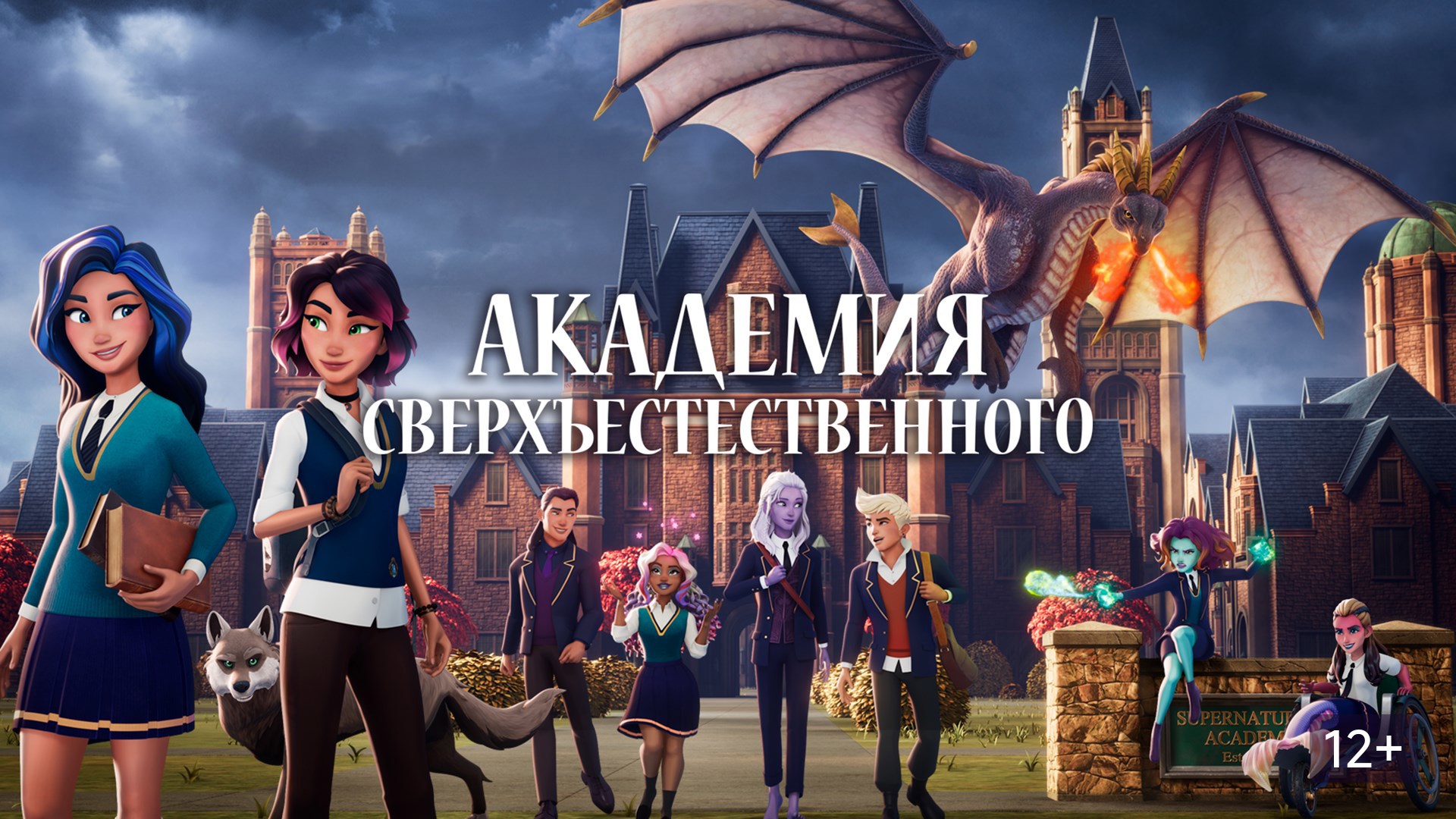 Обложка книги «академия свехественого»
