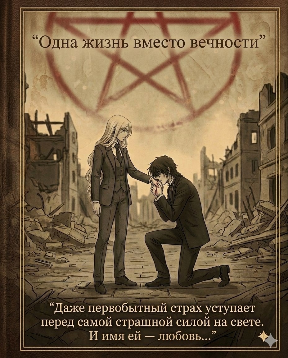 Обложка книги «Одна жизнь вместо вечности»