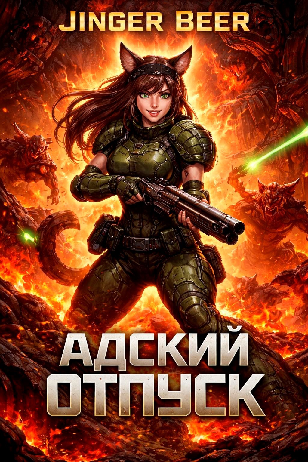 Обложка книги «Адский отпуск»