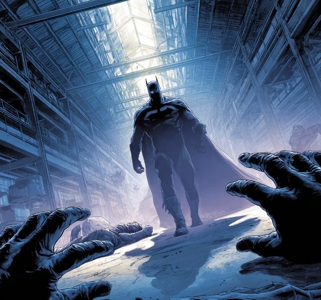Обложка книги «Batman/Marvel: Ночной страж Нью-Йорка»