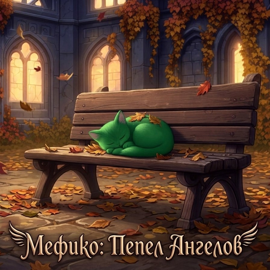 Обложка книги «Мефико: Пепел ангелов»