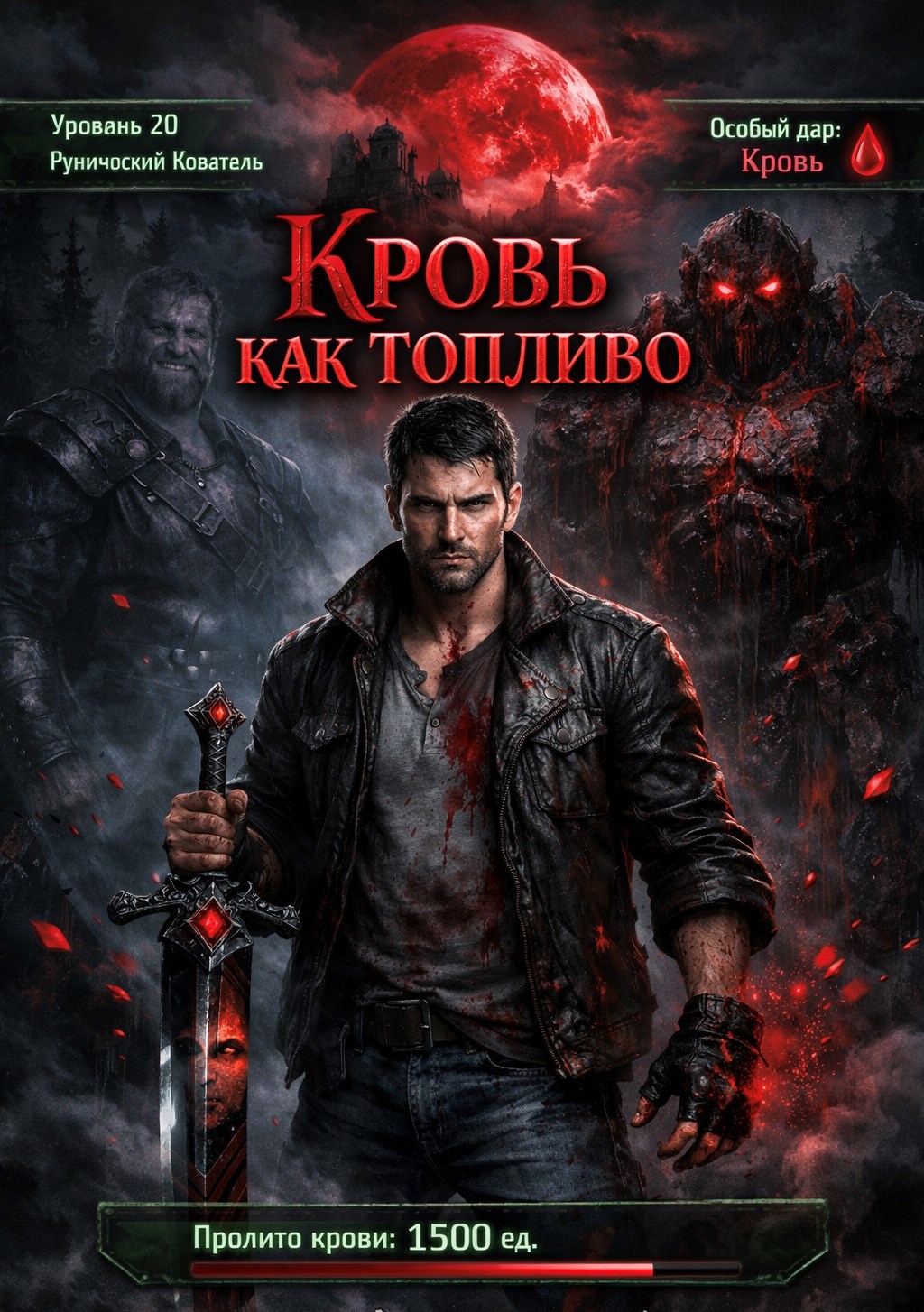 Обложка книги «Кровь как топливо»