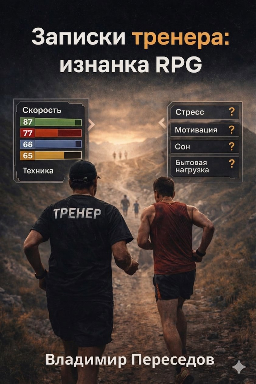 Обложка книги «Записки тренера: изнанка RPG»