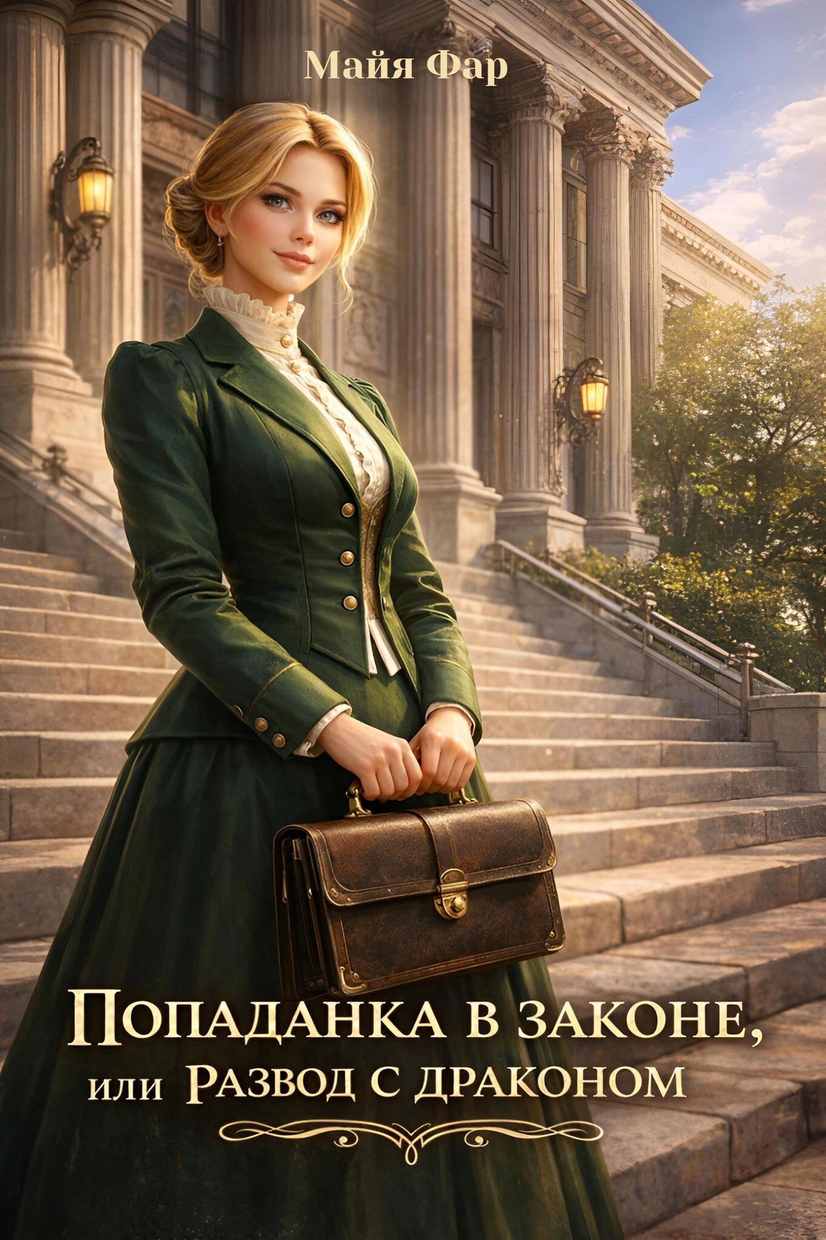 Обложка книги «Попаданка в законе, или развод с драконом»