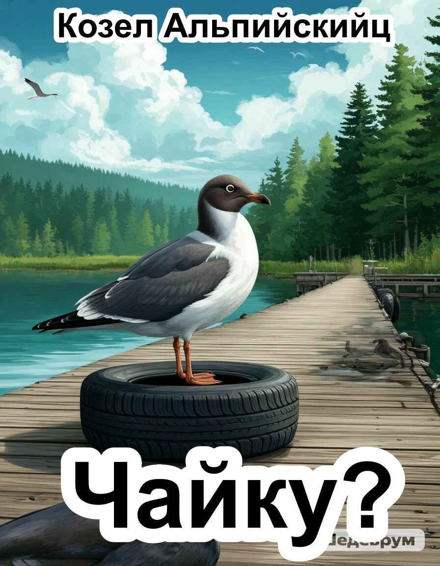 Обложка книги «Чайку?»