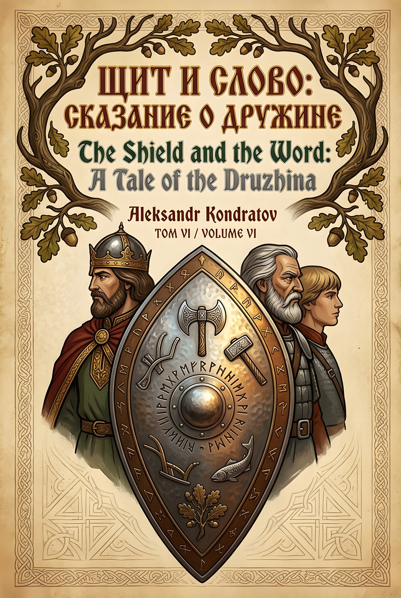 Обложка книги «Том VI: «Щит и слово: сказание о дружине»»