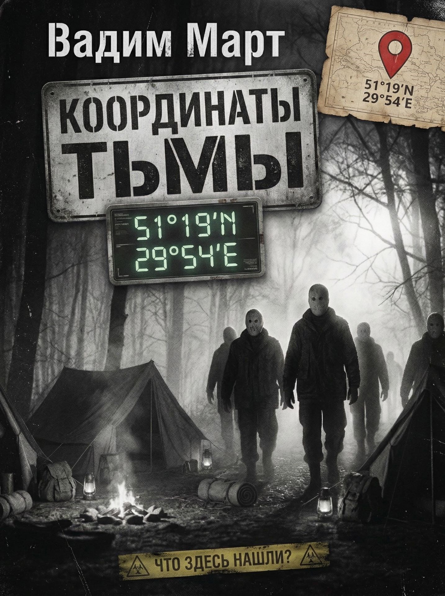 Обложка книги «Координаты тьмы»