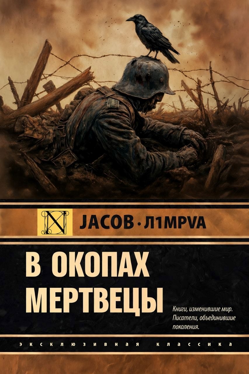 Обложка книги ««В окопах мертвецы»»