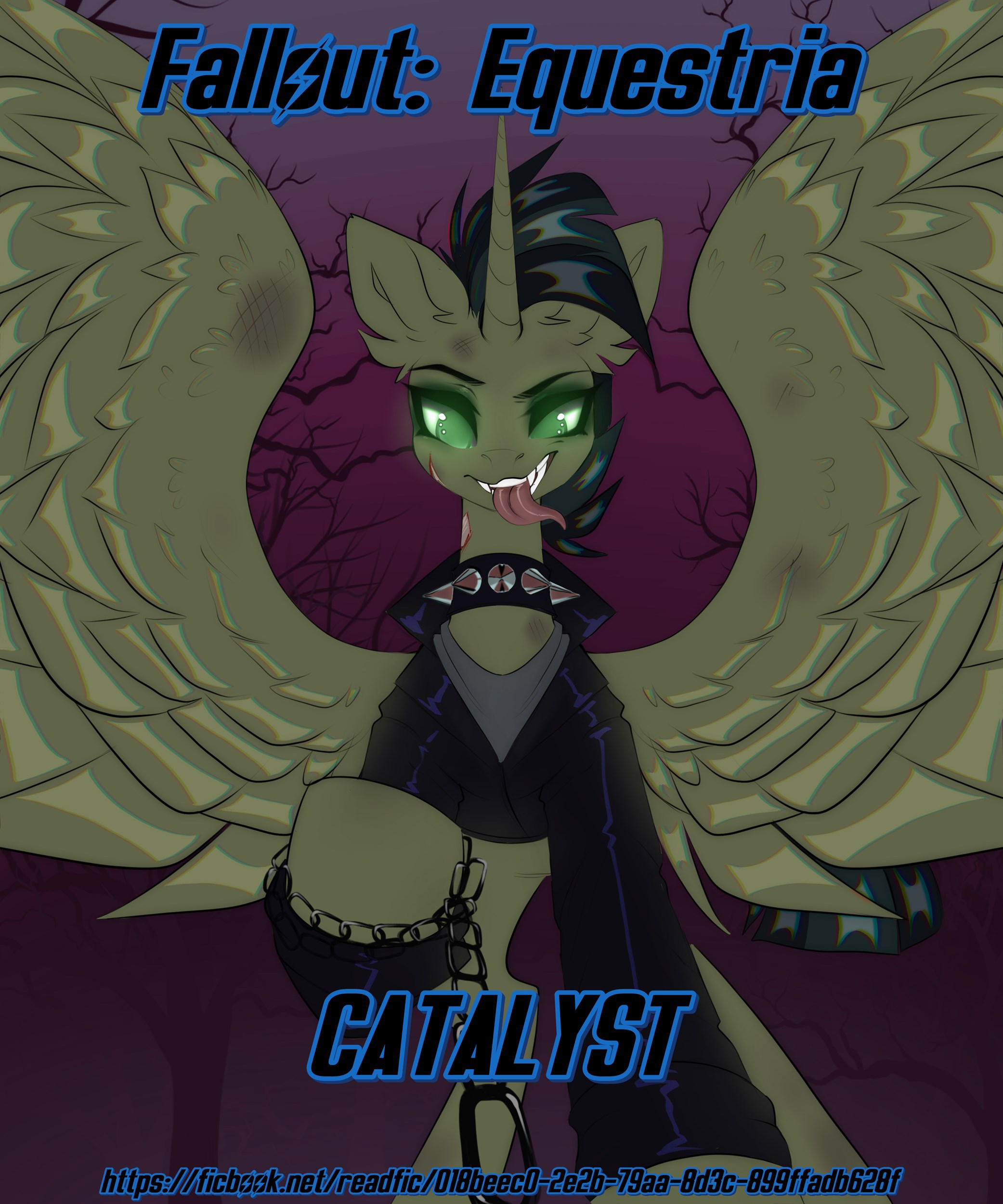 Обложка книги «Fallout: Equestria — Catalyst»