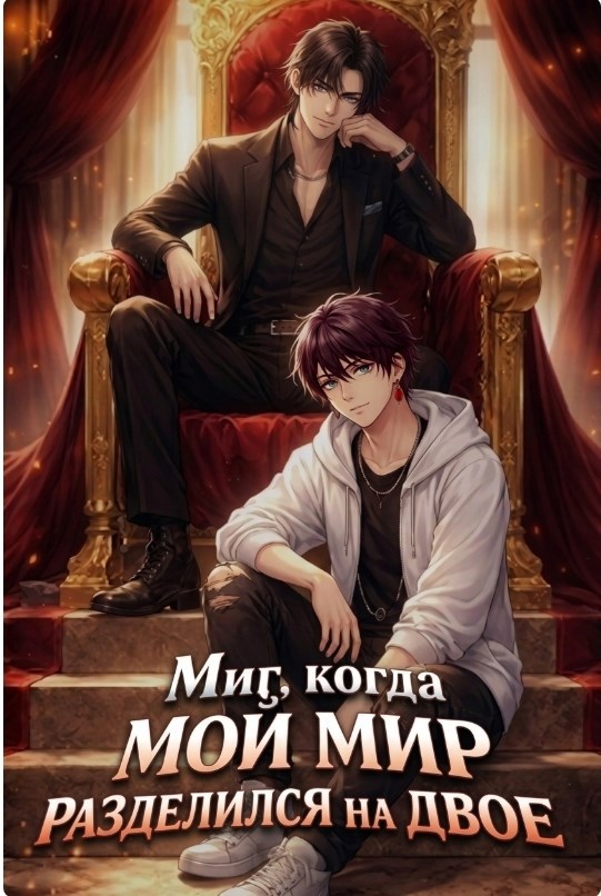 Обложка книги «Миг, когда мой мир разделился на двое./Архив нулевого уровня: синхронизация»