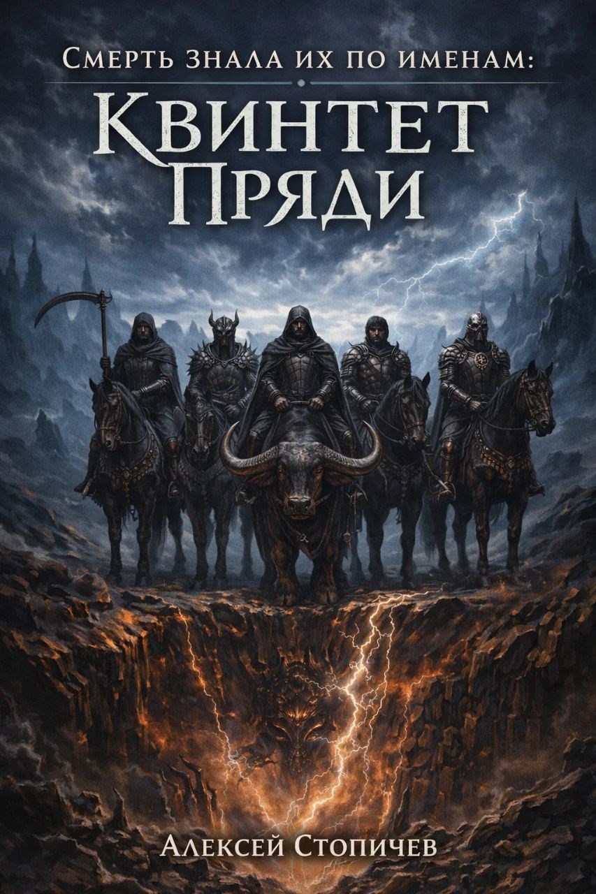 Обложка книги «Квинтет Пряди»