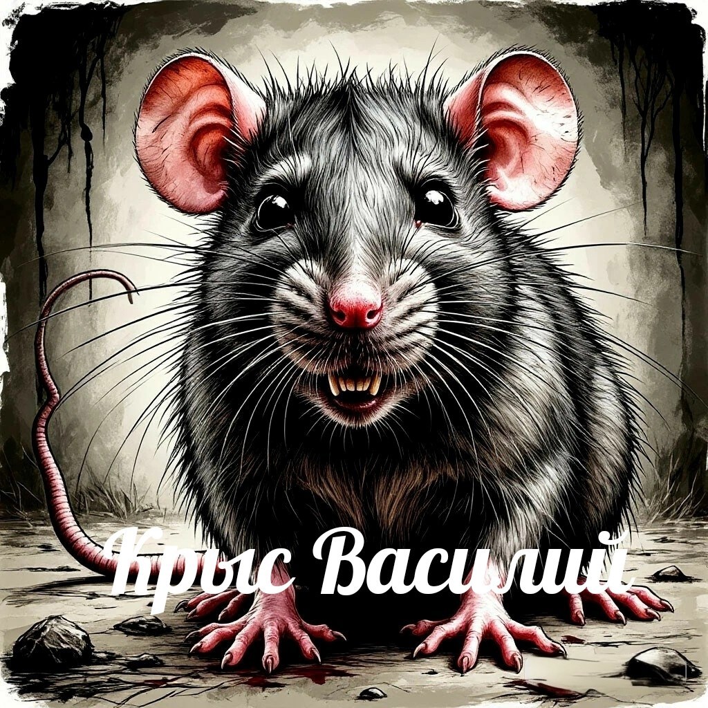 Обложка книги «Крыс Василий»