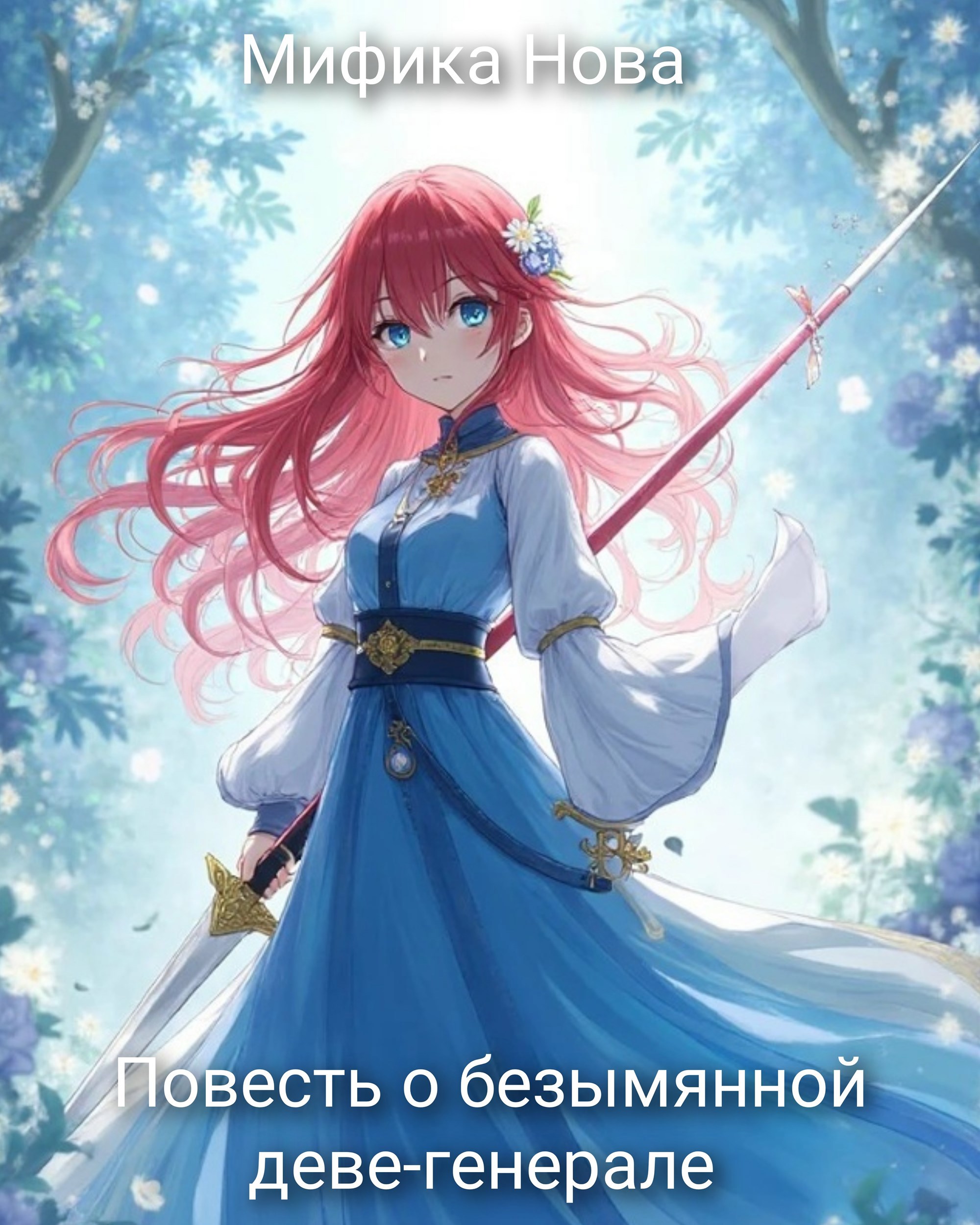 Обложка книги «Повесть о безымянной деве-генерале»