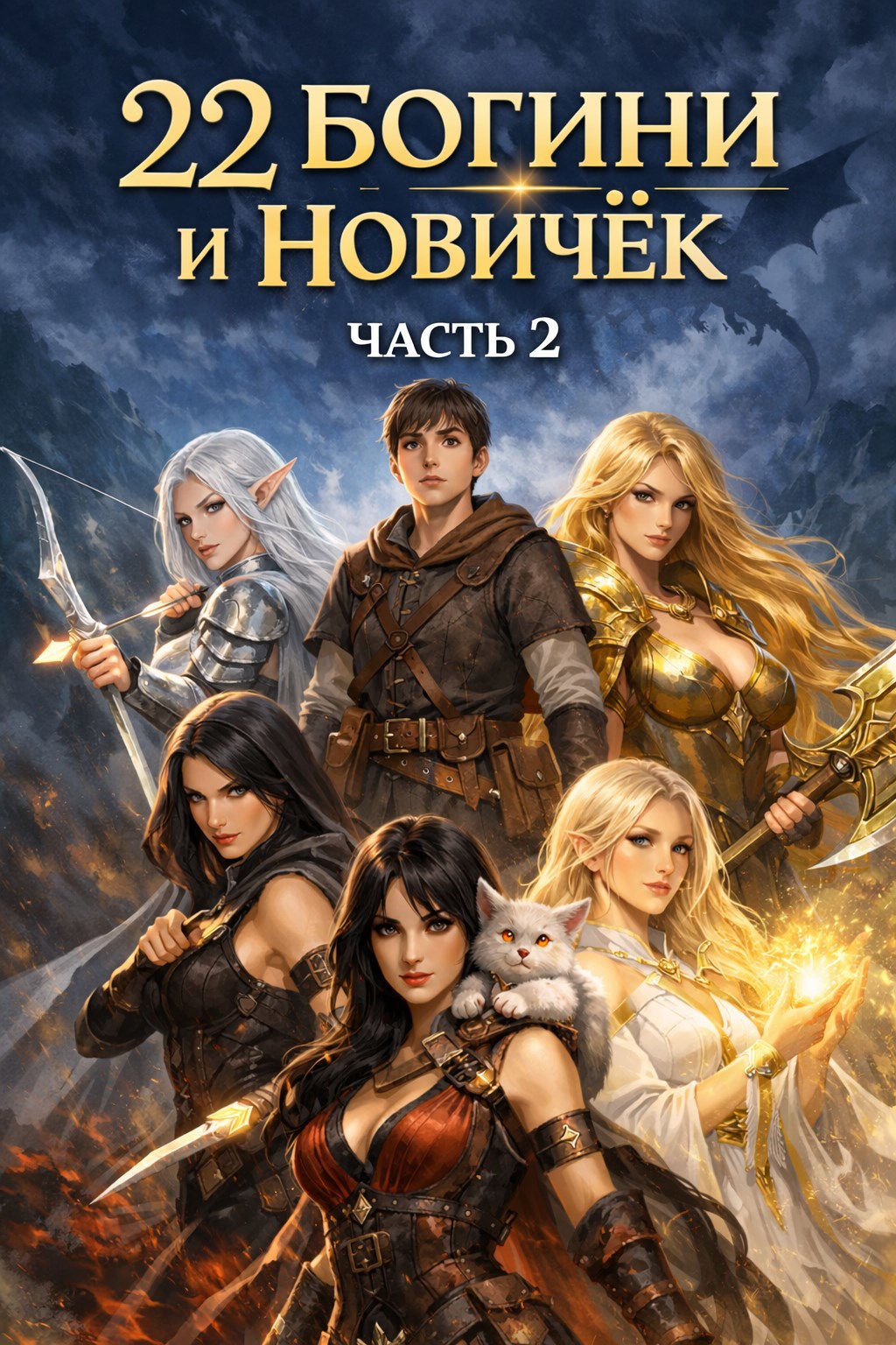 Обложка книги «22 Богини и Новичок Часть 2»