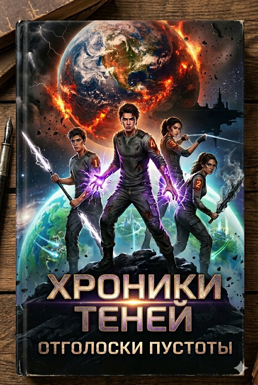 Обложка книги «Хроники теней.»